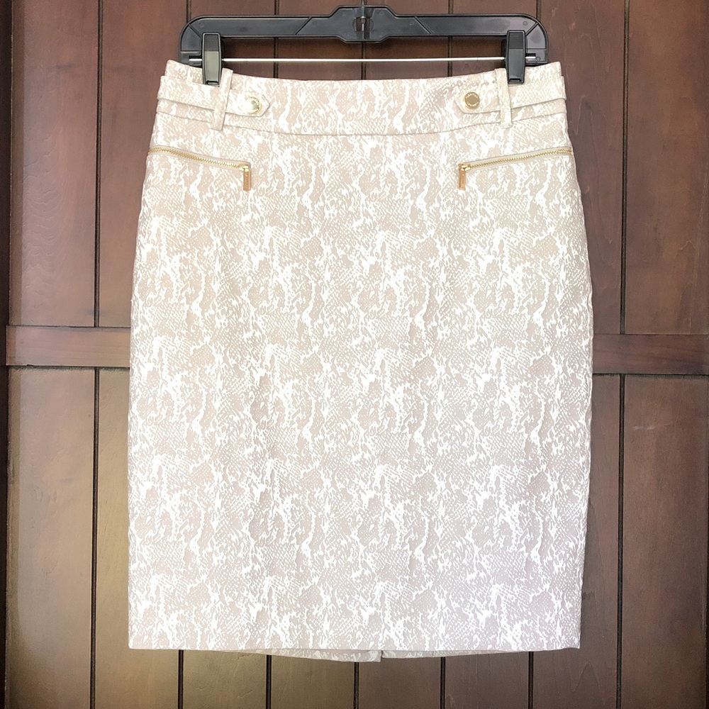 Snakeskin skirt by Calvin Klein, Size 8